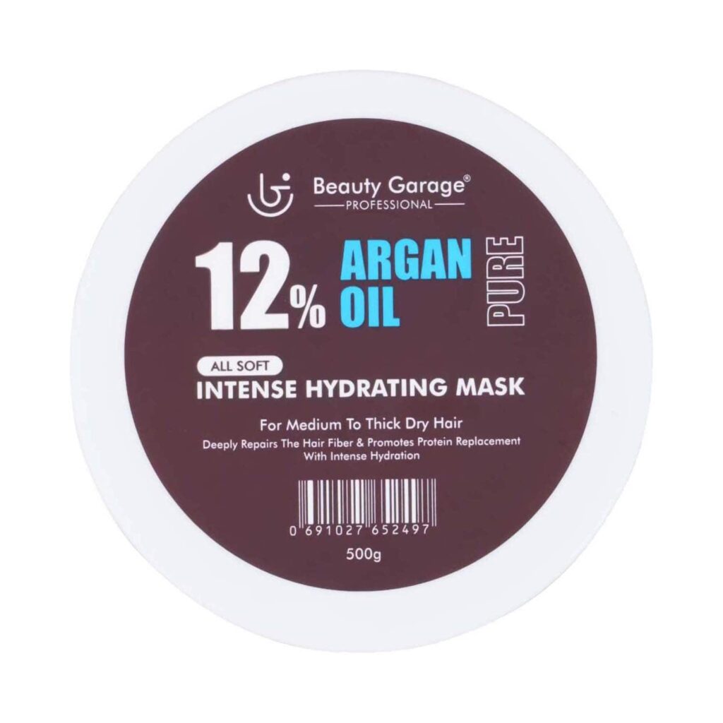 Beauty Garage Moroccan Argan Oil All Soft Intense Hydrating Mask (500 ml) - Beauty Garage