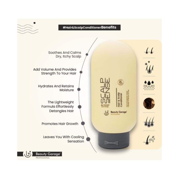 Beauty Garage Scalp Sense Hair & Scalp Conditioner (200 ml) - Beauty Garage