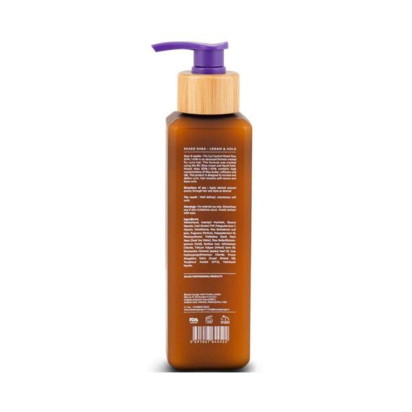 Beauty Garage Shea Curl Control Leave In Moisturizer 60% Cream 40% Hold Gel (280 ml) - Beauty Garage