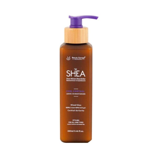 Beauty Garage Shea Curl Control Leave In Moisturizer 60% Cream 40% Hold Gel (280 ml) - Beauty Garage