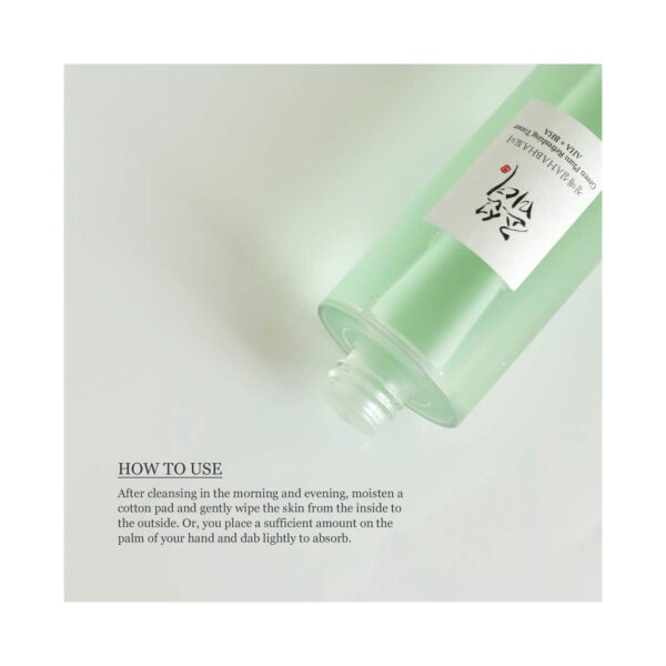 Beauty of Joseon Green Plum Refreshing Toner With AHA+BHA (150 ml) - Beauty of Joseon