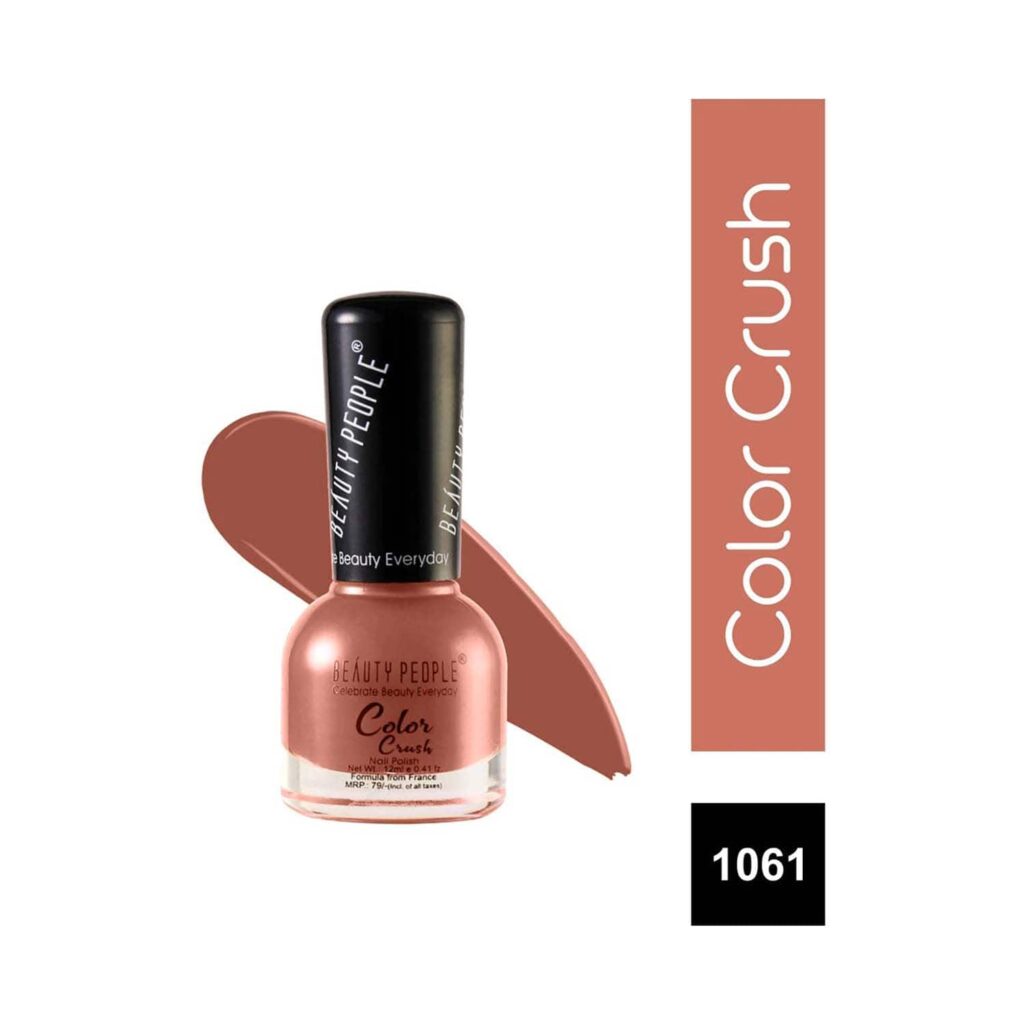Beauty People Color Crush Nail Polish - 1061 Coral Cup (12ml) - Beauty People
