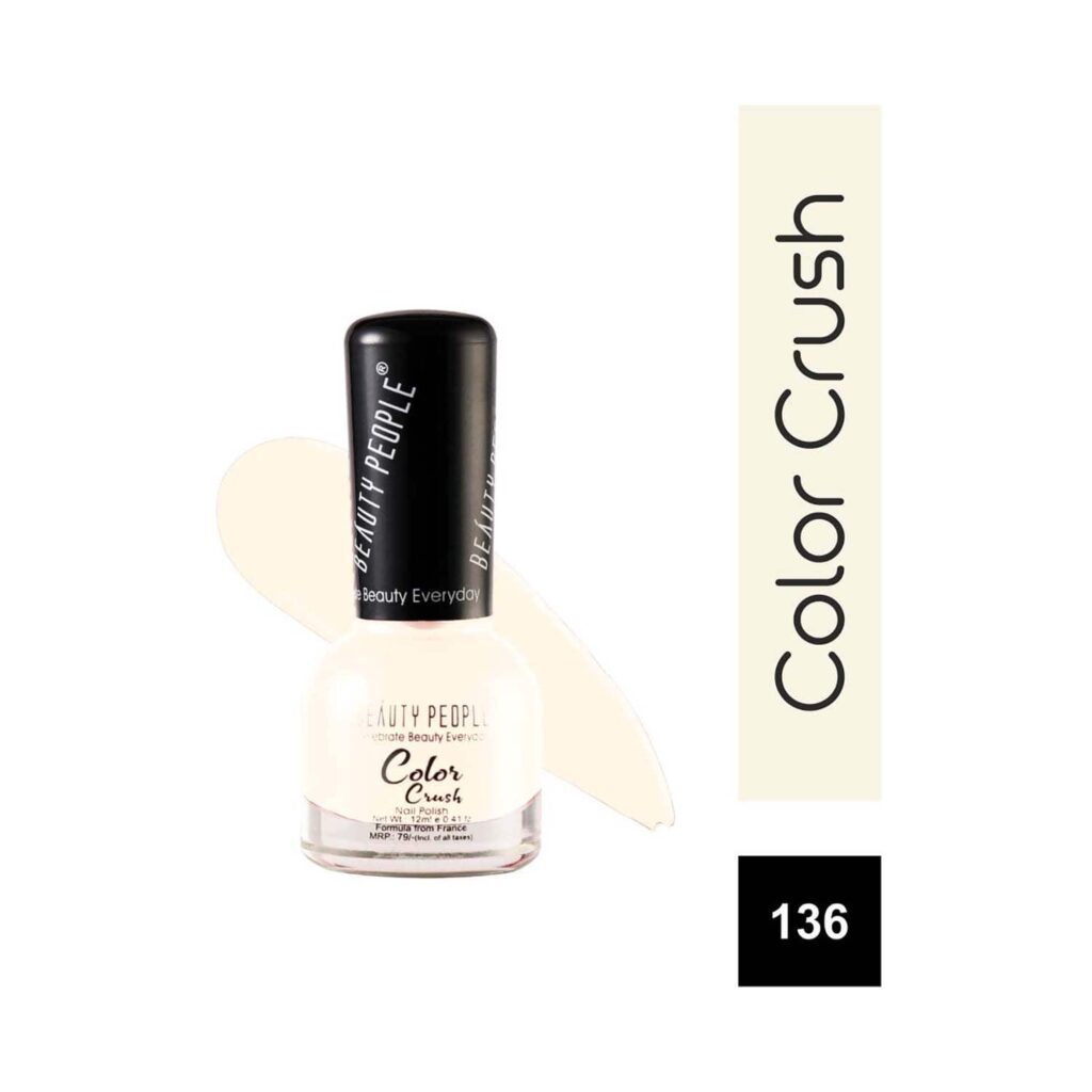 Beauty People Color Crush Nail Polish - 136 Back To Basic (12ml) - Beauty People