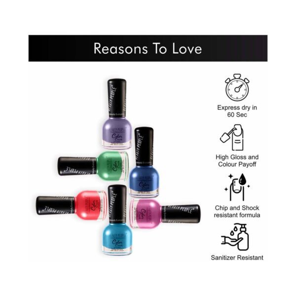 Beauty People Color Crush Nail Polish - 226 Nude Me Best (12ml) - Beauty People