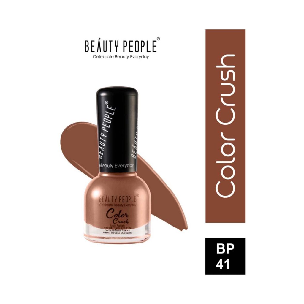 Beauty People Color Crush Nail Polish - 41 Rust Bust (12 ml) - Beauty People