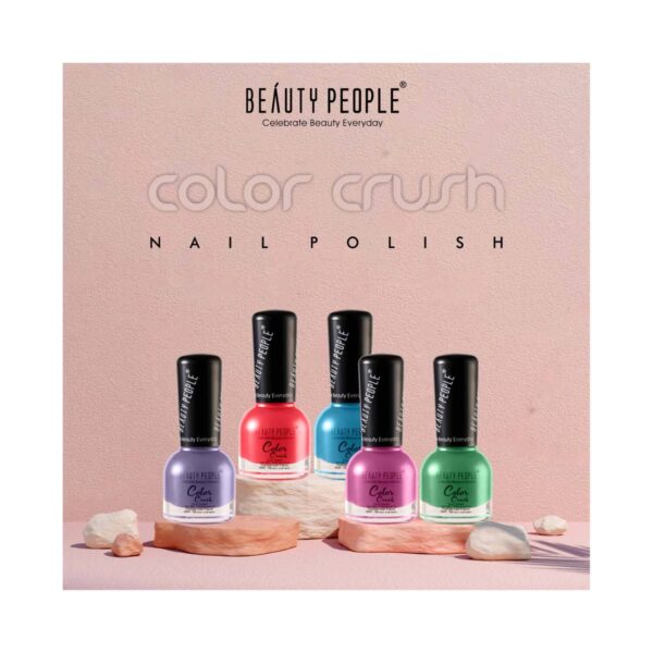 Beauty People Color Crush Nail Polish - 65 Nude me Best (12 ml) - Beauty People