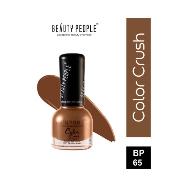 Beauty People Color Crush Nail Polish - 65 Nude me Best (12 ml) - Beauty People