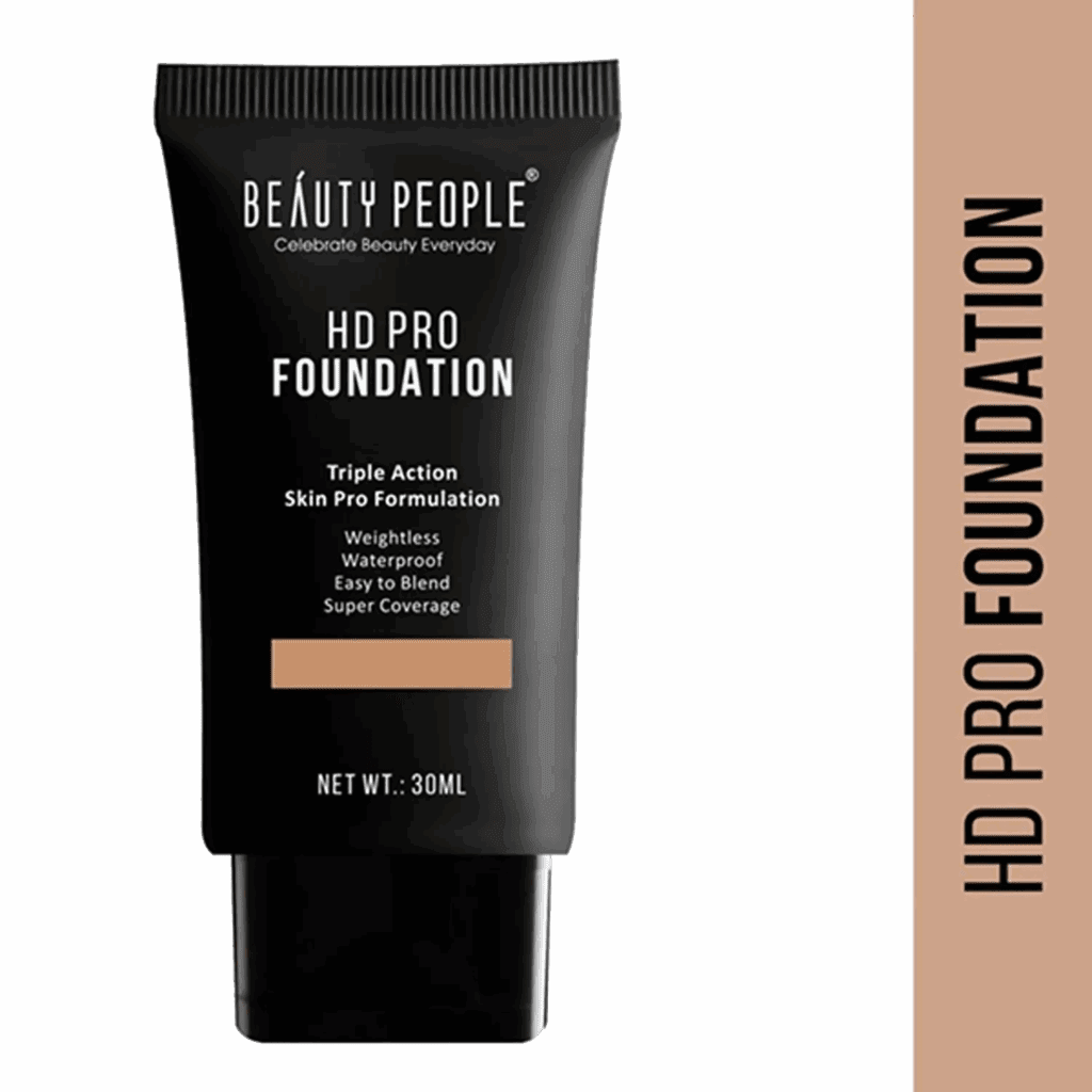 Beauty People HD PRO Foundation 02 Beige (30ml) - Beauty People