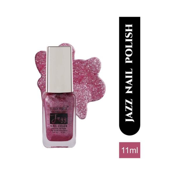 Beauty People Jazz Nail Color - 1095 Go Glitter (11ml) - Beauty People