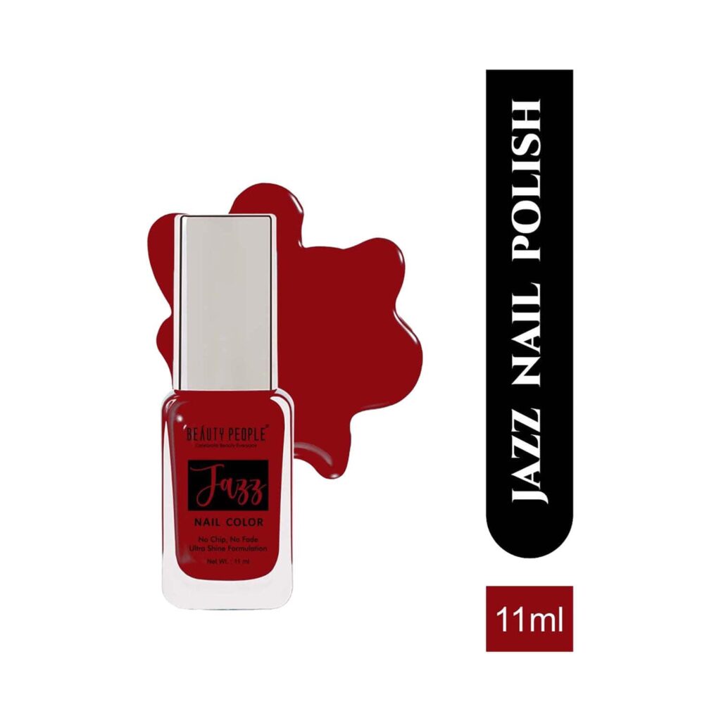 Beauty People Jazz Nail Color - 114 Oh La La Red (11ml) - Beauty People