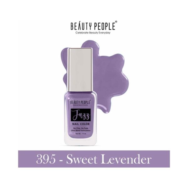Beauty People Jazz Nail Color - 395 Sweet Lavender (11ml) - Beauty People