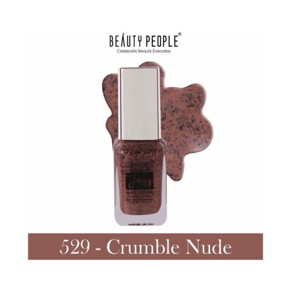 Beauty People Jazz Nail Color - 529 Crumble Nude (11ml) - Beauty People