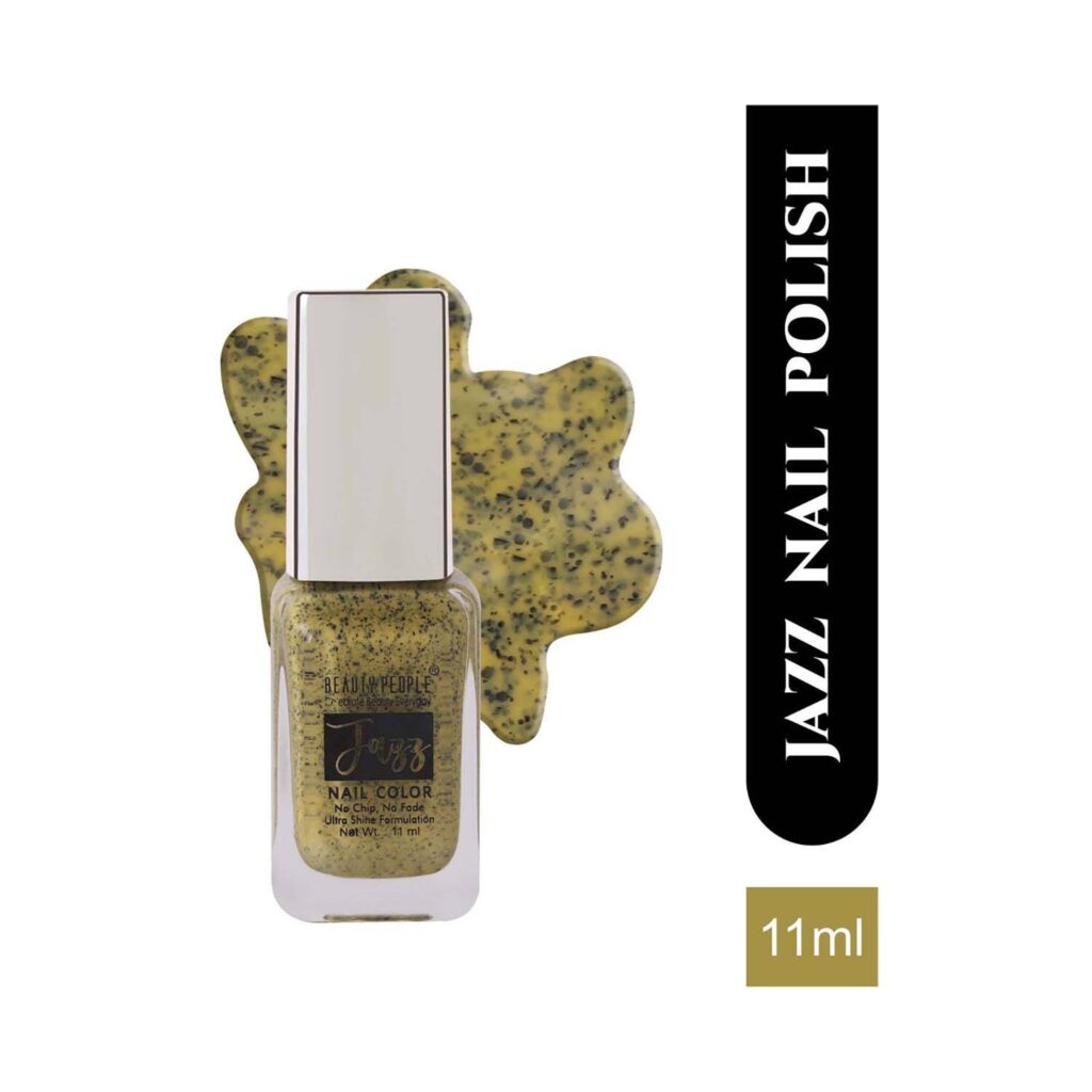 Beauty People Jazz Nail Color - 533 Crumble Yellow (11ml) - Beauty People
