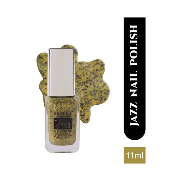 Beauty People Jazz Nail Color - 533 Crumble Yellow (11ml) - Beauty People