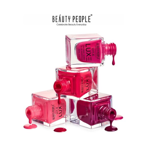 Beauty People Luxe Nail Polish with Vitamin E - 364 Blue Bliss (12ml) - Beauty People