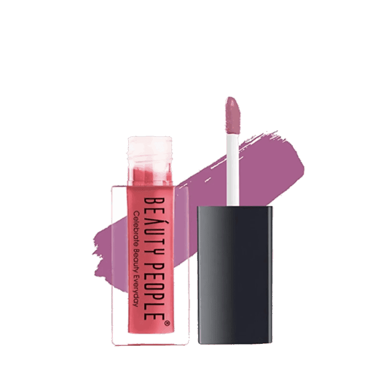 Beauty People Matte Lucious Liquid Lip Color muted Brown L34 (4gm) - Beauty People