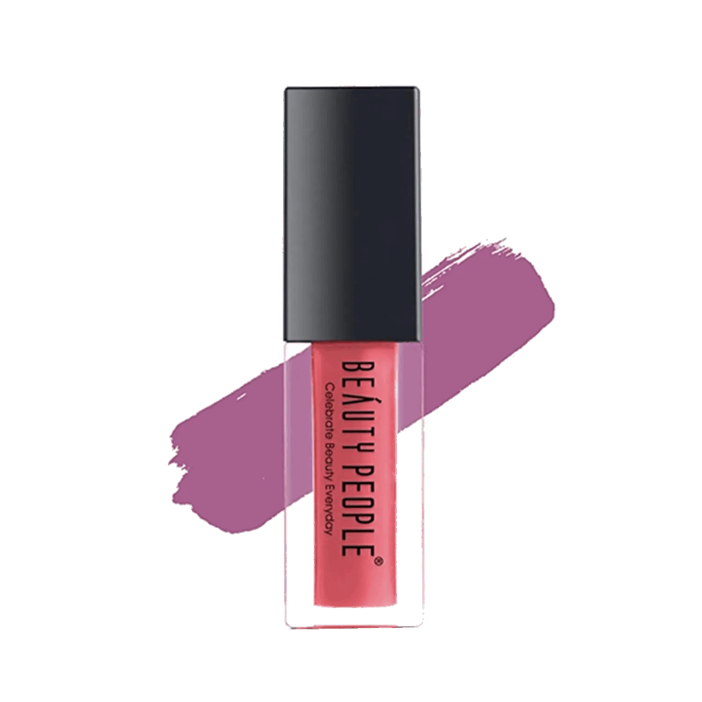 Beauty People Matte Lucious Liquid Lip Color muted Brown L34 (4gm) - Beauty People