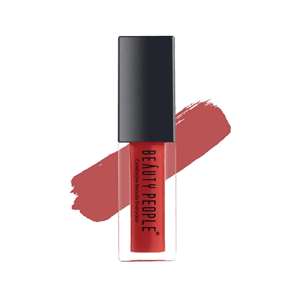 Beauty People Matte Lucious Liquid Lip Color muted Brown L35 (4gm) - Beauty People