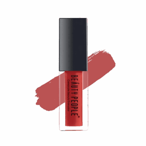 Beauty People Matte Lucious Liquid Lip Color muted Brown L35 (4gm) - Beauty People