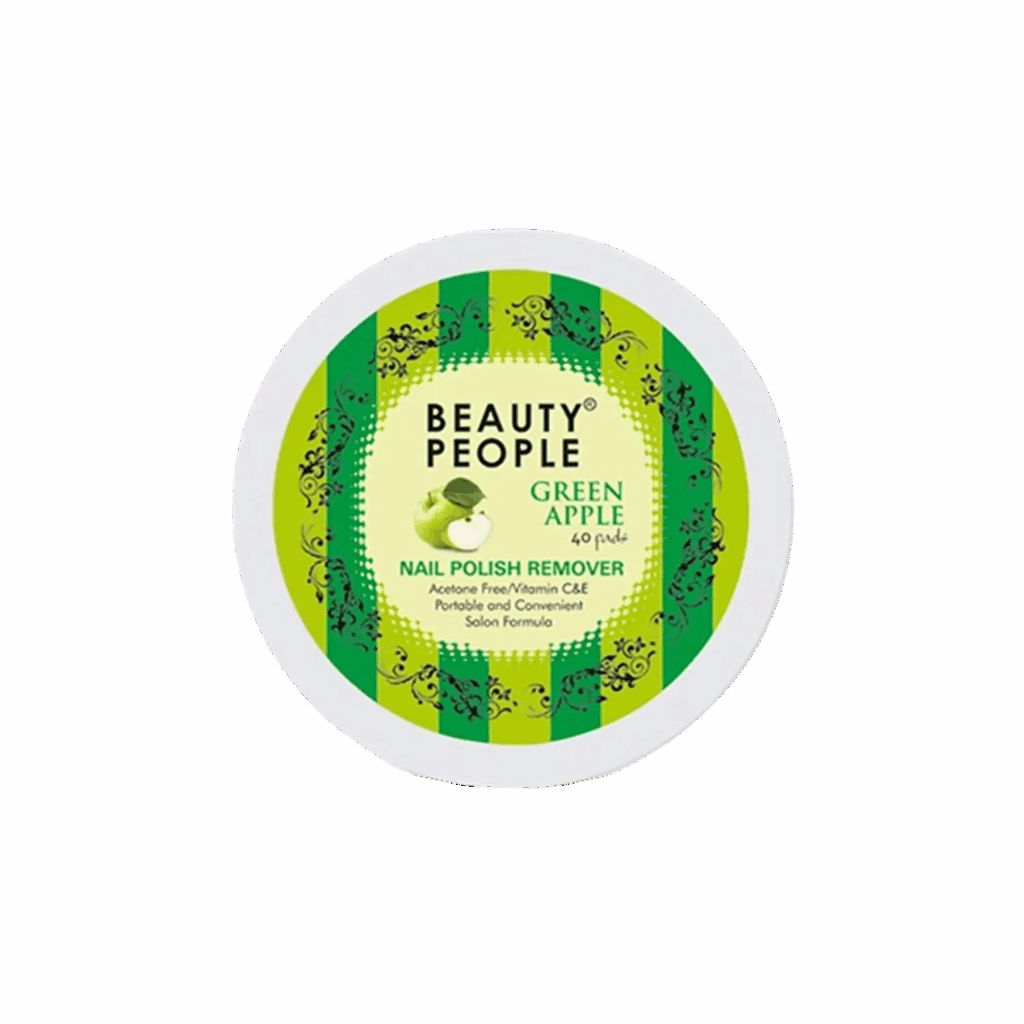 Beauty People Pad Nail Polish Removergreen Apple - (1Pc) - Beauty People