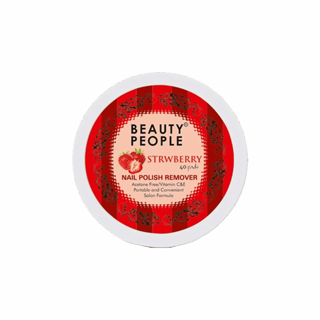 Beauty People Pad Nail Polish Removerstrawberry (1Pc) - Beauty People