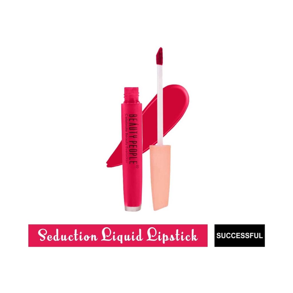 Beauty People Seduction Liquid Lipstick with Vitamin E & Rose Oil - 11 Successful (5ml) - Beauty People
