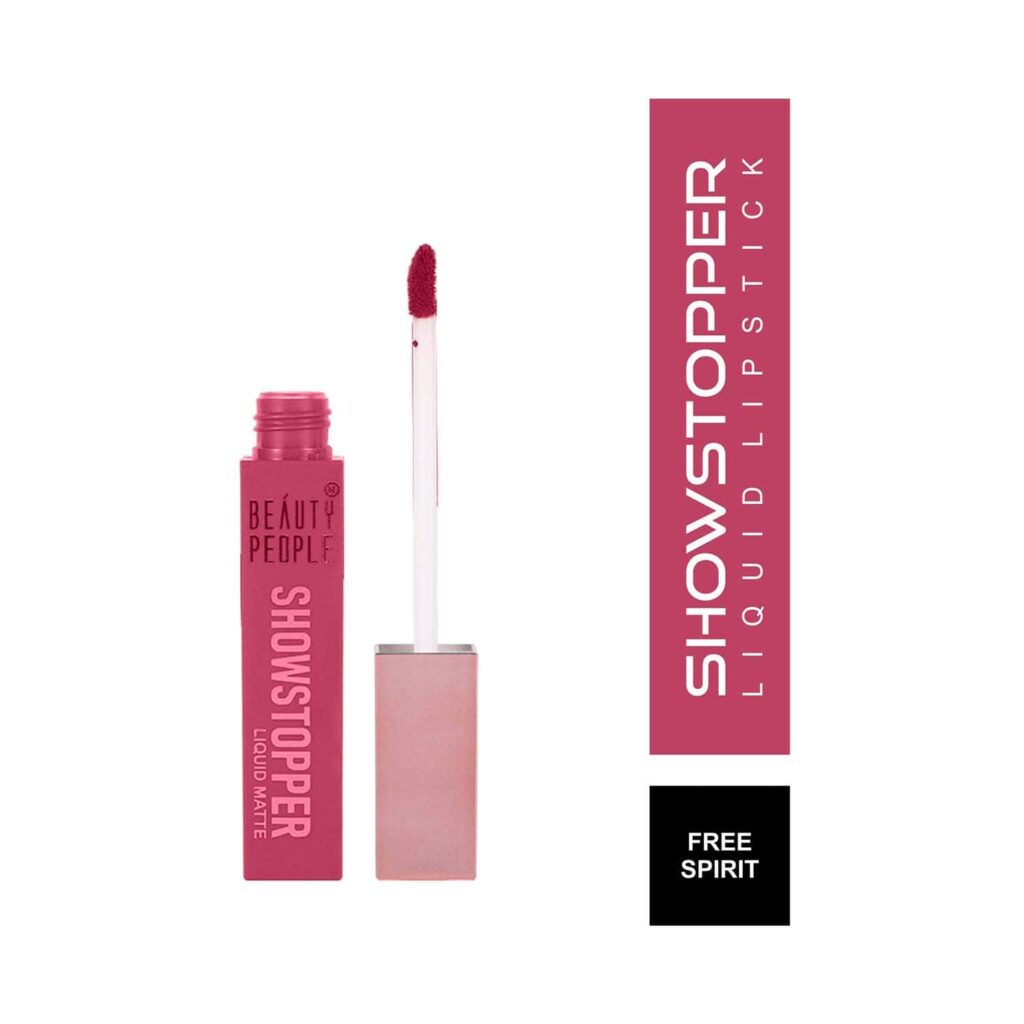 Beauty People Showstopper Liquid Lip Color with SPF 15 & Vitamin E - 03 Free Spirit (4ml) - Beauty People