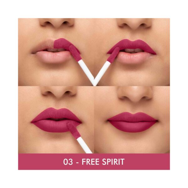 Beauty People Showstopper Liquid Lip Color with SPF 15 & Vitamin E - 03 Free Spirit (4ml) - Beauty People