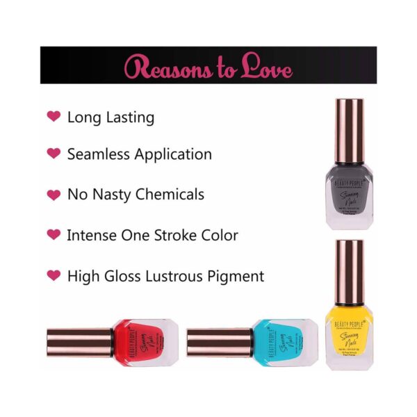 Beauty People Stunning Nail Polish - 1052 Please Purple (12ml) - Beauty People
