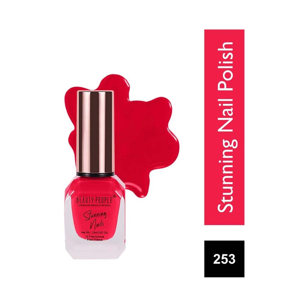 Beauty People Stunning Nail Polish - 253 Pop Pink (12ml) - Beauty People