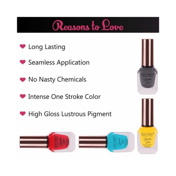 Beauty People Stunning Nail Polish - 357 Royal Nude (12ml) - Beauty People