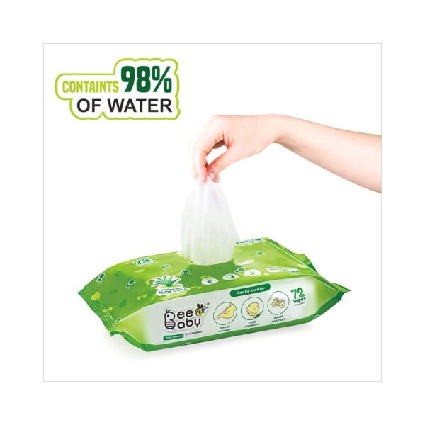 Beebaby Fresh Baby Wet Wipes - Pack of 3 - Beebaby