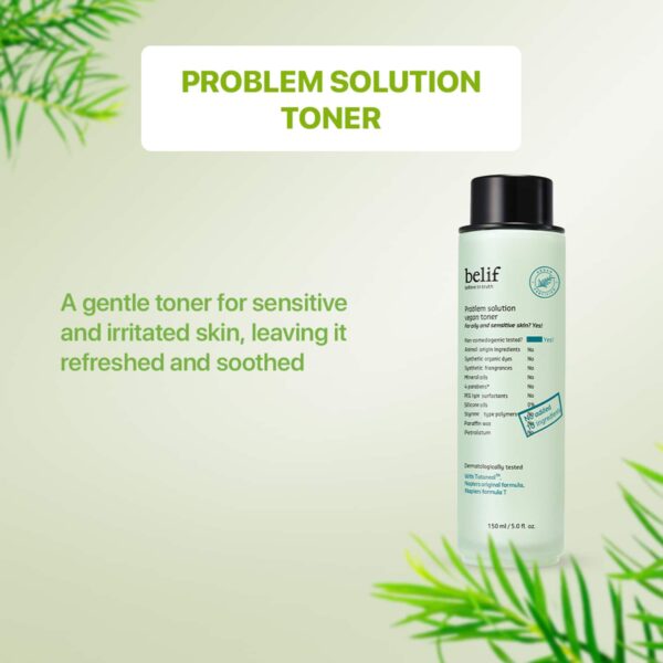 Belif Problem Solution Vegan Toner (150 ml) - Belif