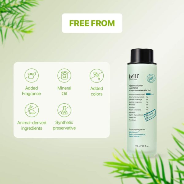 Belif Problem Solution Vegan Toner (150 ml) - Belif