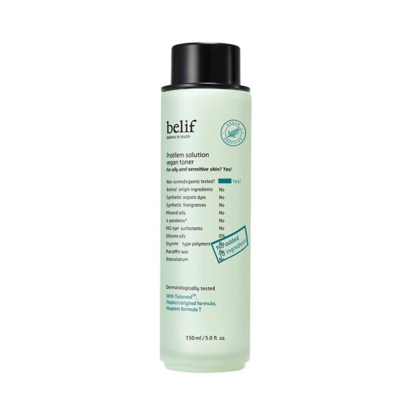 Belif Problem Solution Vegan Toner (150 ml) - Belif