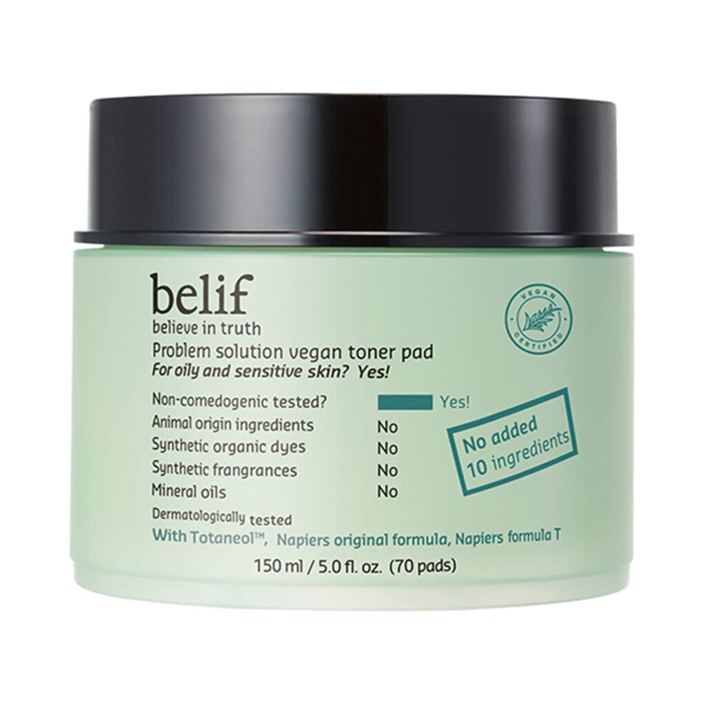 Belif Problem Solution Vegan Toner Pad (150 g) - Belif
