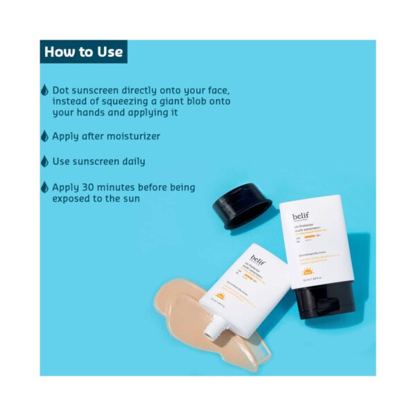 Belif Uv Protector Fresh Sunscreen (50ml) - Belif