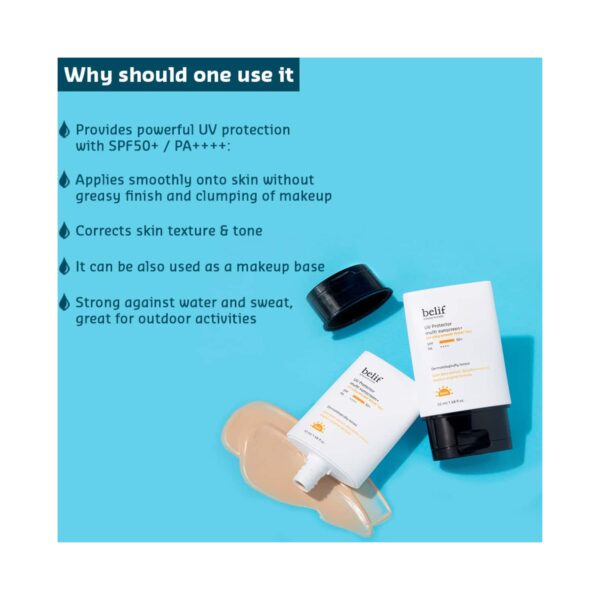 Belif Uv Protector Fresh Sunscreen (50ml) - Belif