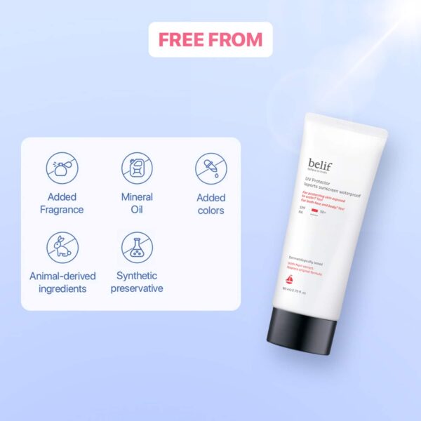 Belif UV Protector Leports Sunscreen (80 ml) - Belif