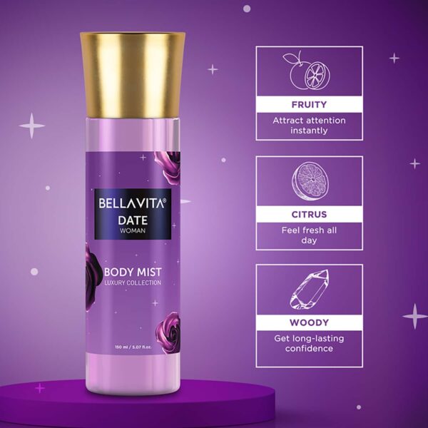 Bella Vita Luxury Date Woman Body Mist (150ml) - Bella Vita