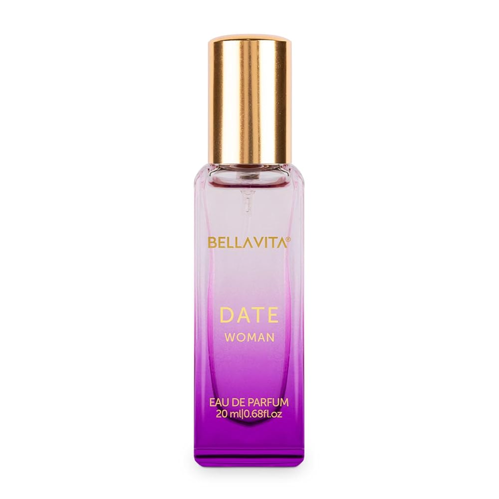 Bella Vita Luxury Date Woman | Long Lasting EDP 20ml | with Pink Pepper, Jasmine & Vanilla | Floral & Fruity Premium Perfume for Women | Fragrance You’ll Love