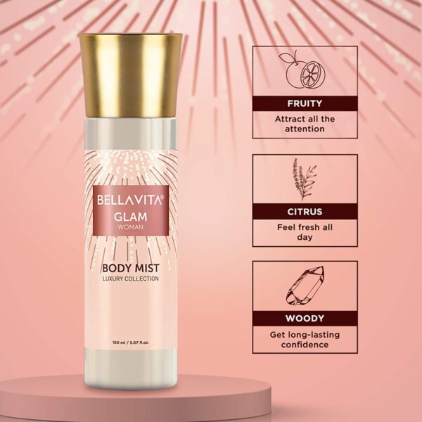Bella Vita Luxury Glam Woman Body Mist (150ml) - Bella Vita