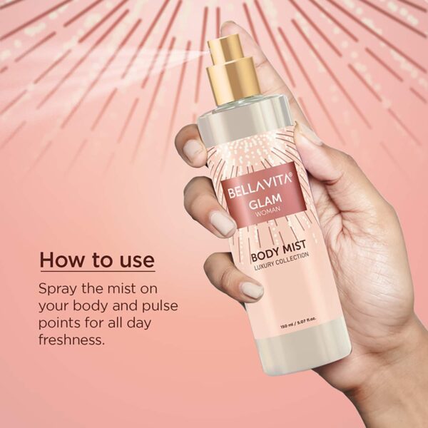 Bella Vita Luxury Glam Woman Body Mist (150ml) - Bella Vita