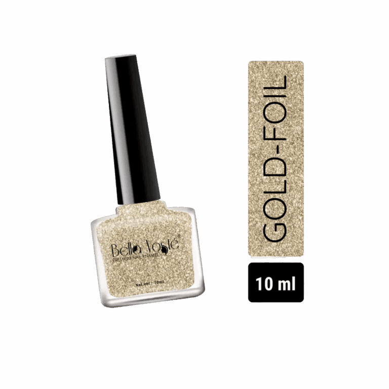 Bella Voste Gold-Foil Nail Paint - Shade 331 (10ml) - Bella Voste