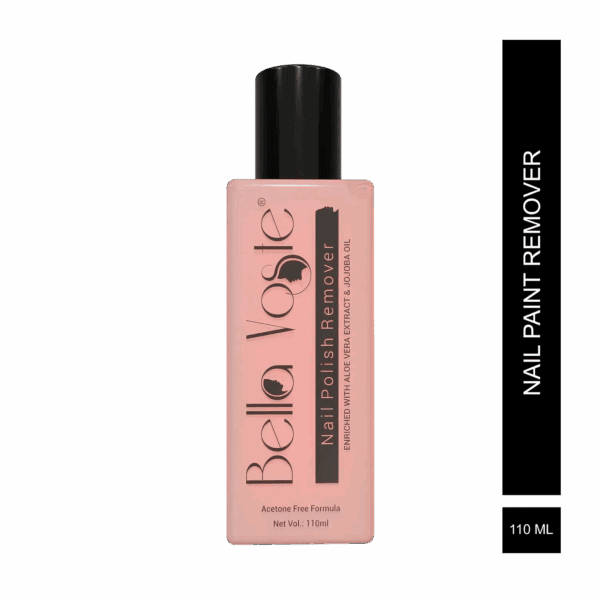 Bella Voste Nail Paint Remover Enriched with ALOE VERA EXTRACT & JOJOBA Oil, Acetone Free SPA (02) (110ml) - Bella Voste