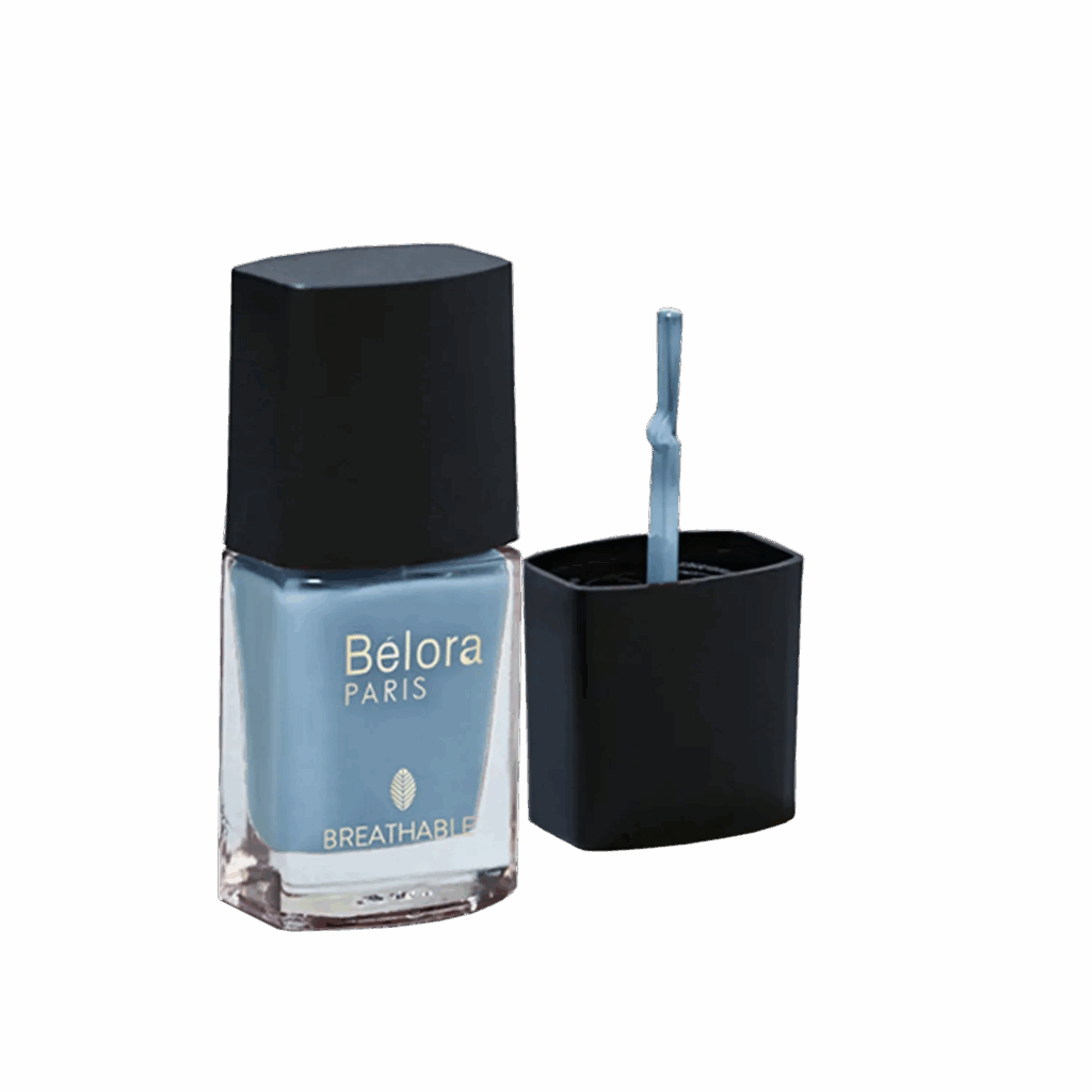 Belora Paris Breathable Made Safe Longstay Nail Polish - 1 Calm Blue (8ml) - Belora Paris