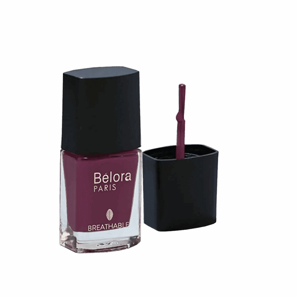 Belora Paris Breathable Made Safe Longstay Nail Polish - 17 Plumy Plum (8ml) - Belora Paris