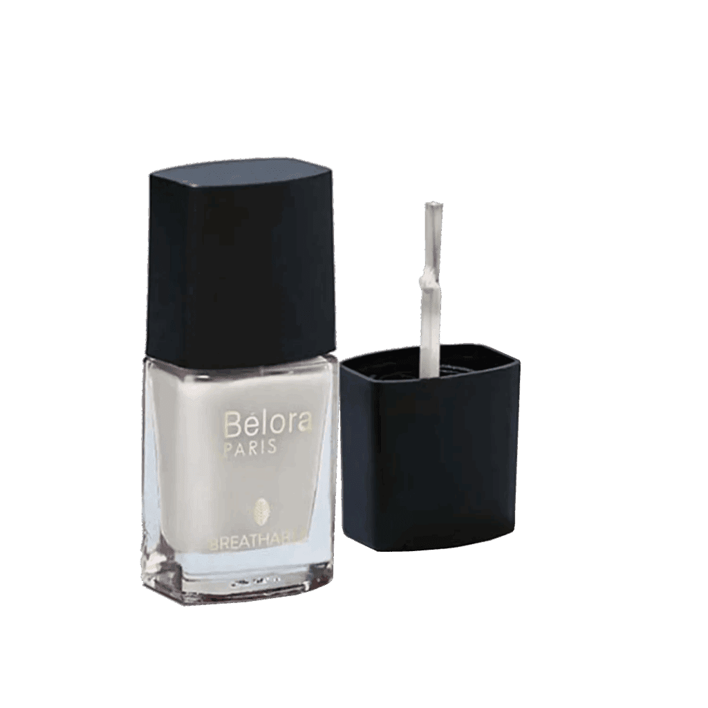 Belora Paris Breathable Made Safe Longstay Nail Polish - 9 Pure White (8ml) - Belora Paris