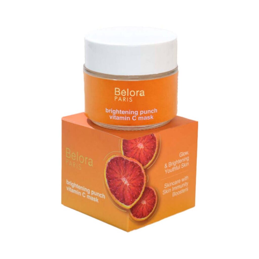 Belora Paris Brightening Punch Vitamin C C Face Mask (100g) - Belora Paris
