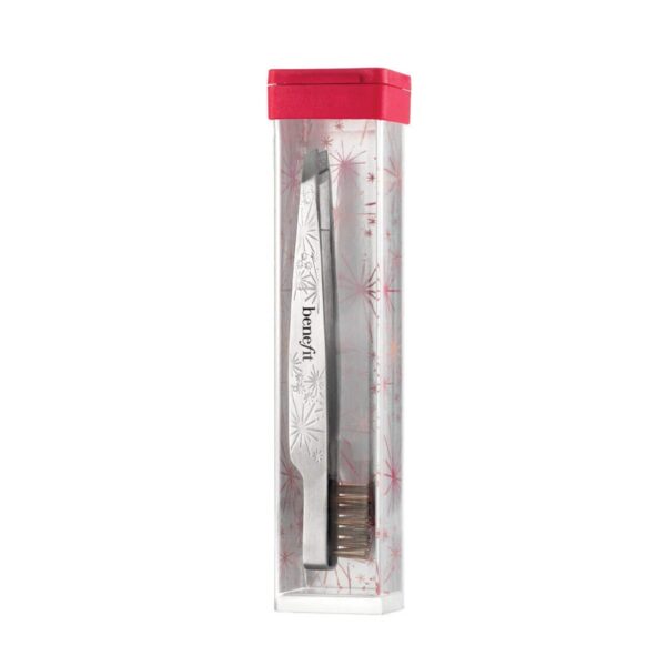 Benefit Cosmetics Brow Grooming Tweezer & Brush - Benefit Cosmetics
